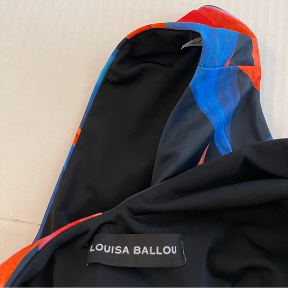 NEW Louisa Ballou Plunge One-Piece Swimsuit - Picture 7 of 10